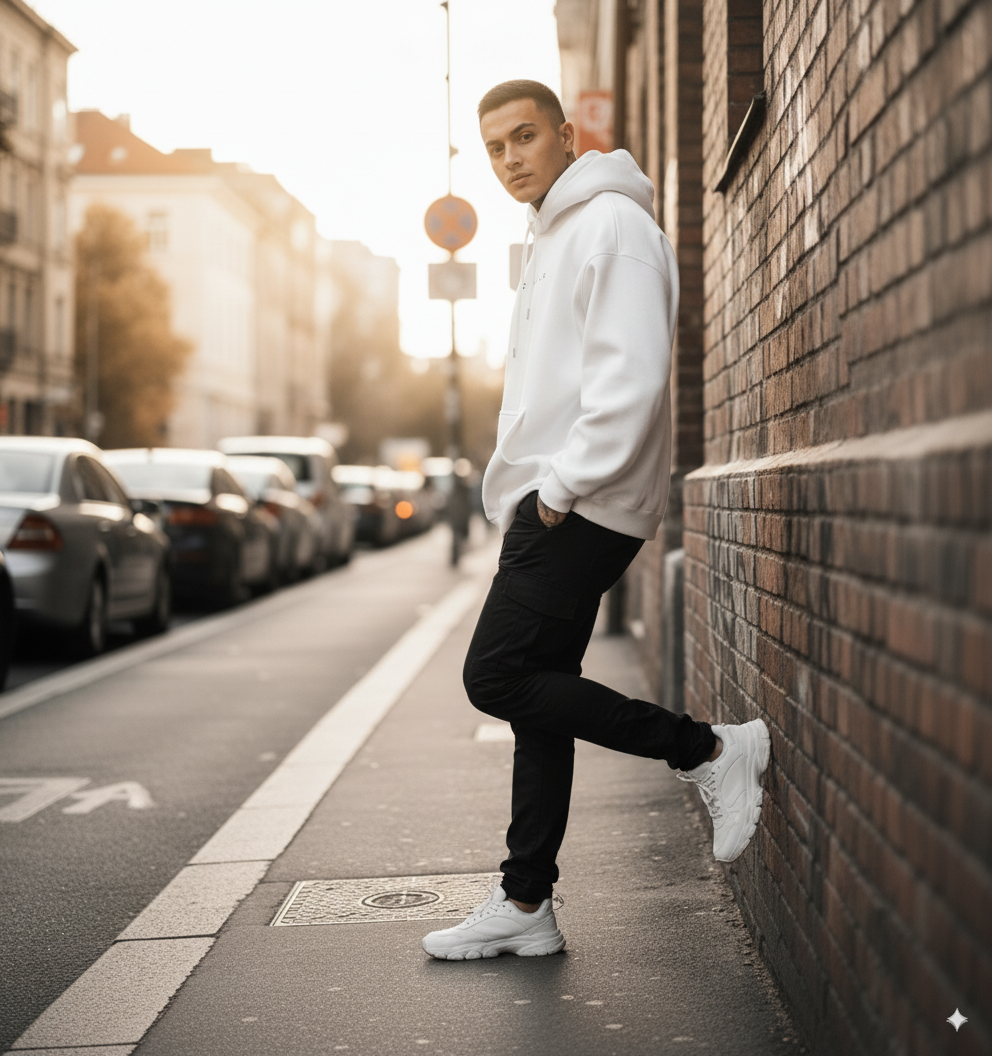 Buzo Eclipse Blanco — Línea Premium