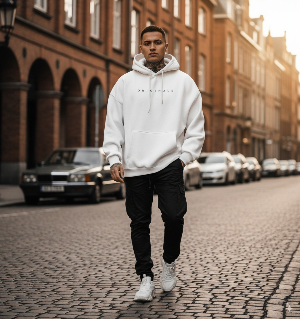 Buzo Eclipse Blanco — Línea Premium