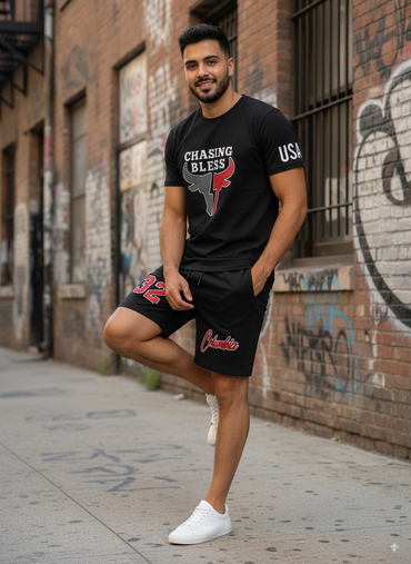 Bullstrike – Conjunto Oversize (Camisa + Pantaloneta)